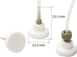 VICI Jour PTFE Last Drop Mobile Phase Filter, Stepped Tubing Connector, 5 µm, 2.6 ml/min - JR-9000-0521 - Click Image to Close